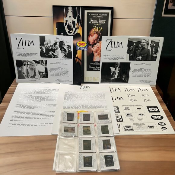 TNT Movie Press Kit Zelda Timothy Hutton Natasha Richardson F Scott Fitzgerald - Picture 1 of 11